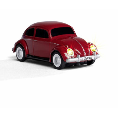 Carson RC auto Volkswagen Beetle 1:87 červená