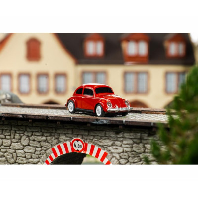 Carson RC auto Volkswagen Beetle 1:87 červená