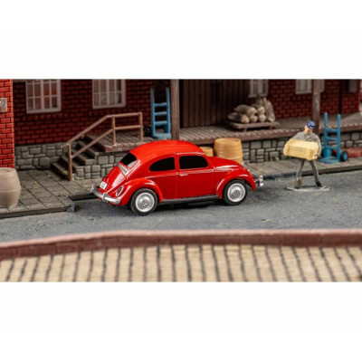 Carson RC auto Volkswagen Beetle 1:87 červená