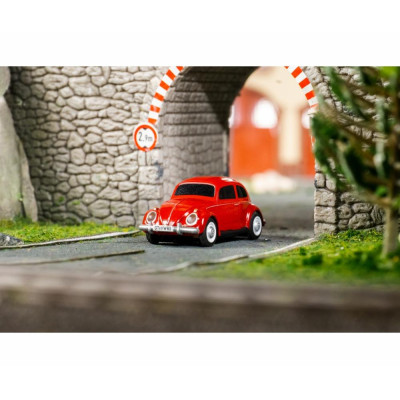 Carson RC auto Volkswagen Beetle 1:87 červená