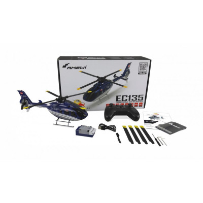 Amewi RC vrtulník Fying Bulls EC135 PRO 6G RTF 352mm