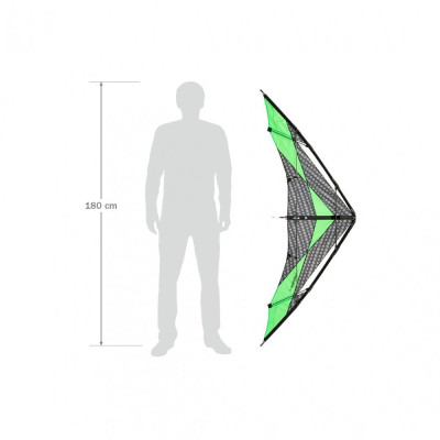 Invento drak Arrow M-Kite Kite, 64x174cm, nahr. 50-100kp šňůry