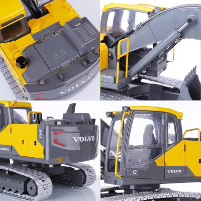 Double E RC bagr VOLVO EC160E 1:14 celokovové profesionální rypadlo RTR 98% kov