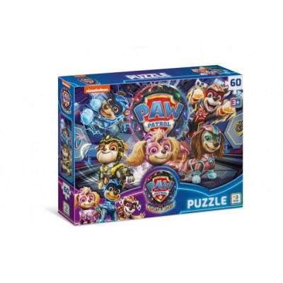 Puzzle Tlapková patrola / Paw Patrol 23x32cm 60 dielikov v krabičke 15x18x6cm