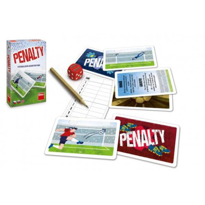 Penalty kartová cestovná hra v krabičke 11,5 x18x3,5cm
