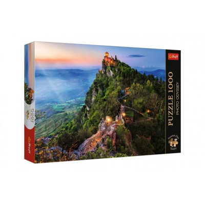 Puzzle Premium Plus - Photo Odyssey: Cesta Tower, San Maríno 1000 dielikov 68,3x48cm v krabici 40x27
