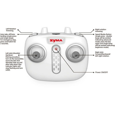 Syma S107H s barometrem ŽLUTÁ, autostart, autopřistání.