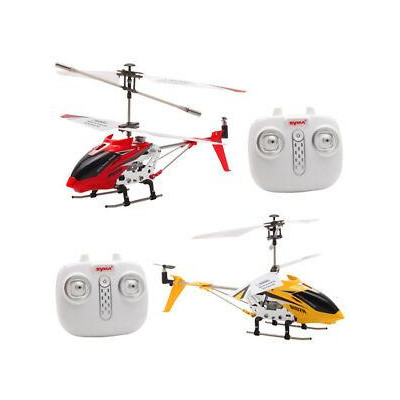 Syma S107H s barometrem ČERVENÁ, autostart, autopřistání.