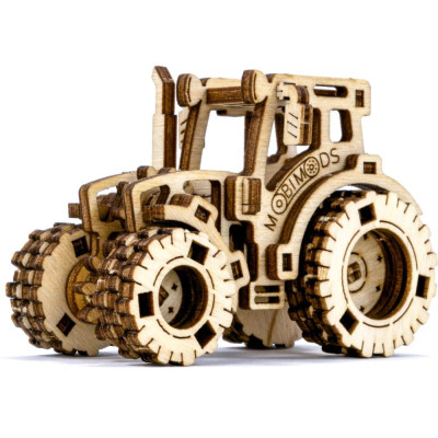 Wooden City dřevěné puzzle - 3D Superfast Traktor