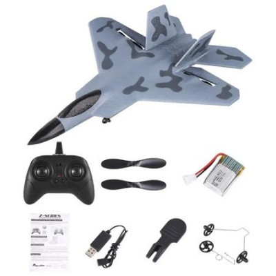 S-Idee RC Stíhačka F-22 Raptor Gyro