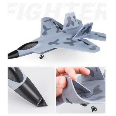 S-Idee RC Stíhačka F-22 Raptor Gyro