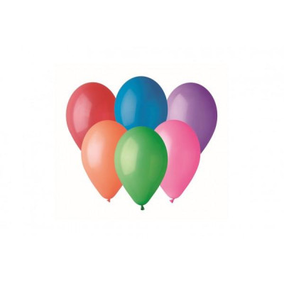 Balónik/Balonky nafukovacie 13" 33cm 50ks v sáčku karneval