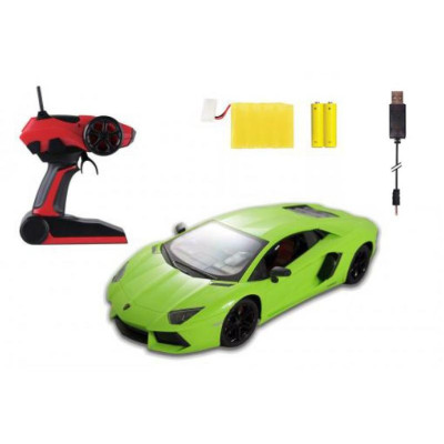 Siva RC auto Lamborghini Aventador LP 700-4 1:10 zelená