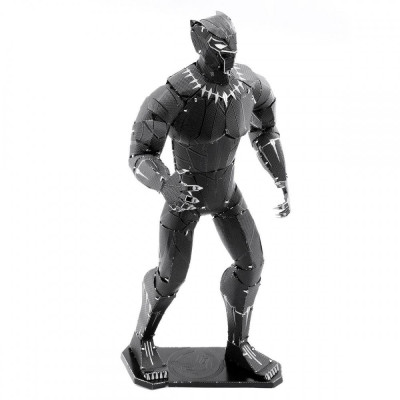 Metal Earth Luxusní ocelová stavebnice Marvel Avenger Black Panther