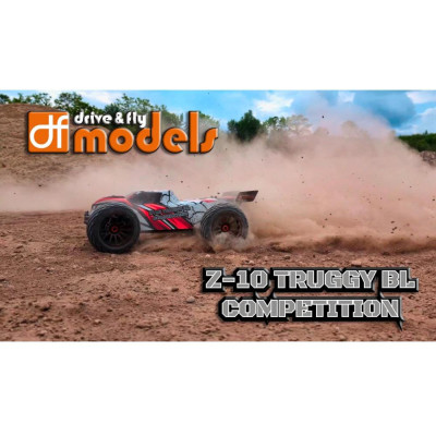 DF models RC auto Z-10 Competition Truggy brushless RTR 1:10 XL