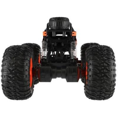 Auto RC Off-Road terénne 2,4 GHz plast 32cm dobíjací pack + batéria oranžový v krabici 38x23x26cm