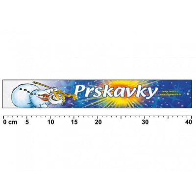 Prskavky 40cm 5ks v sáčku 10ks v boxe