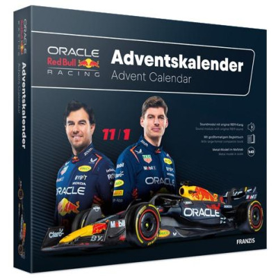 Franzis adventní kalendář Oracle Red Bull Racing se zvukem 1:43