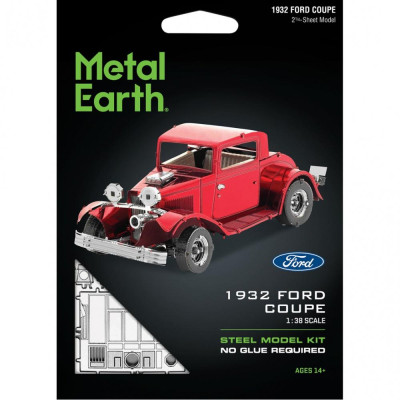 Metal Earth Luxusní ocelová stavebnice Ford 1932 coupe