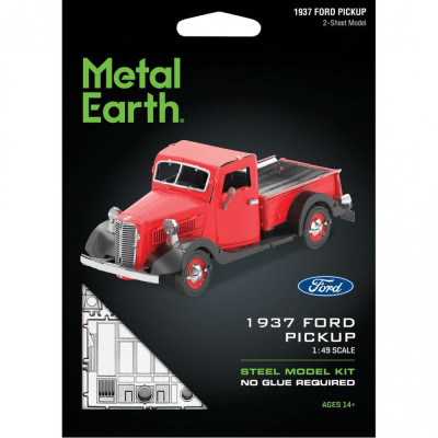 Metal Earth Luxusní ocelová stavebnice Ford Pickup z r. 1937