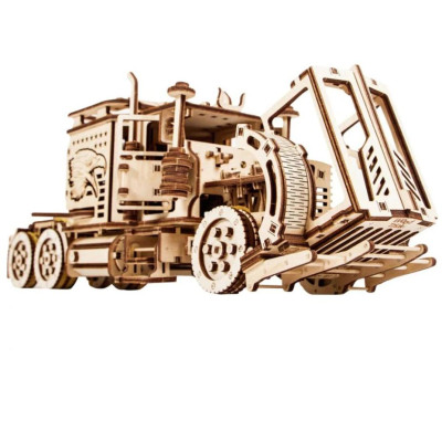 Wood Trick 3D dřevěné puzzle tahače BIG RIG