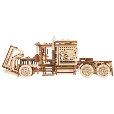 Wood Trick 3D dřevěné puzzle tahače BIG RIG