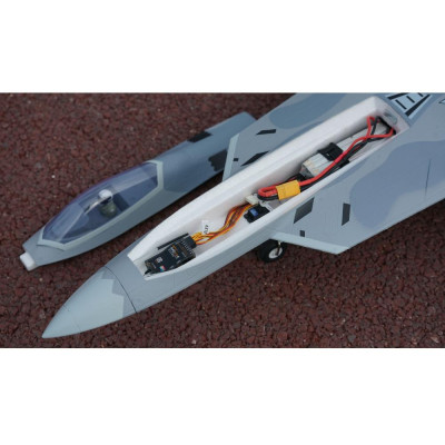 Amewi RC Letadlo XFLY F-22 Raptor Jet Twin 40mm EDF, PNP