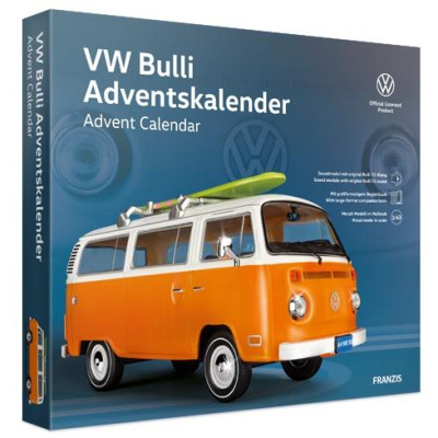 Franzis adventní kalendář VW Bulli T2 oranžový 1:43