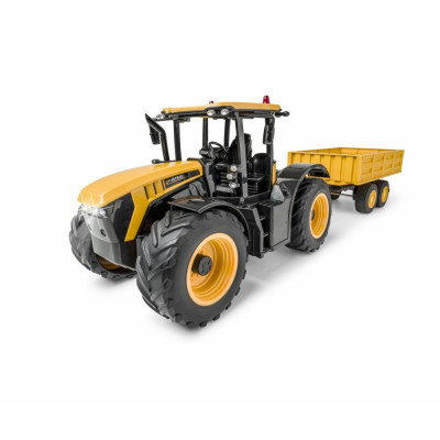 DoubleE RC traktor JCB Fastrac se sklápěcím vozíkem 1:16