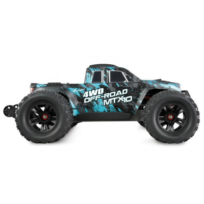 Amewi RC auto Hyper Go MTX10 MonsterTruck Brushless ARTR 1:10 černomodré