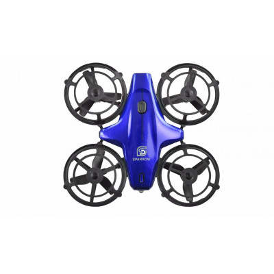 Amewi RC mini dron Sparrow se senzory modrý