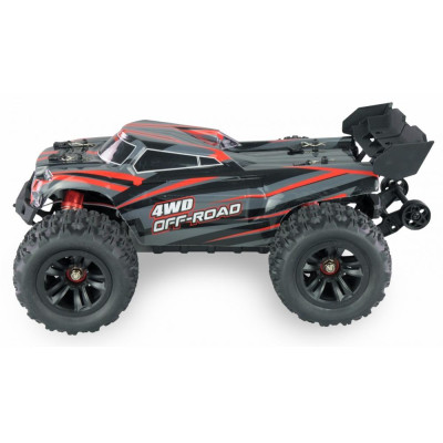 Amewi RC Hyper Go Truggy brushless 4WD 1:16 RTR, černočervená