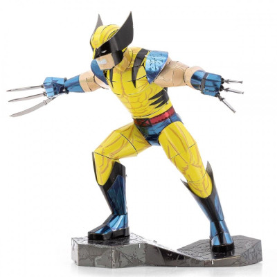 Metal Earth Luxusní ocelová stavebnice Marvel Wolverine