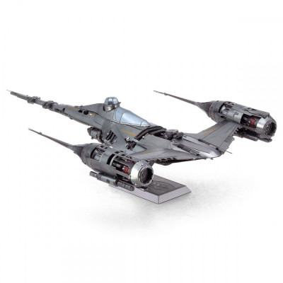 Metal Earth Luxusní ocelová stavebnice Star Wars The Mandalorean N-1 Starfighter