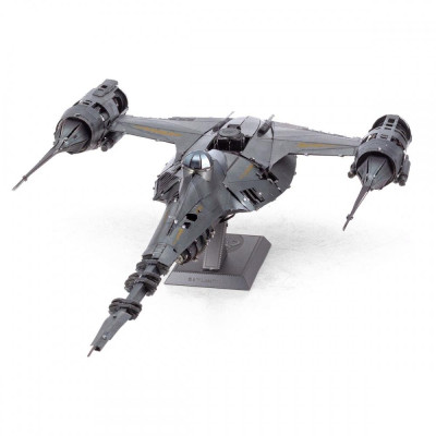 Metal Earth Luxusní ocelová stavebnice Star Wars The Mandalorean N-1 Starfighter