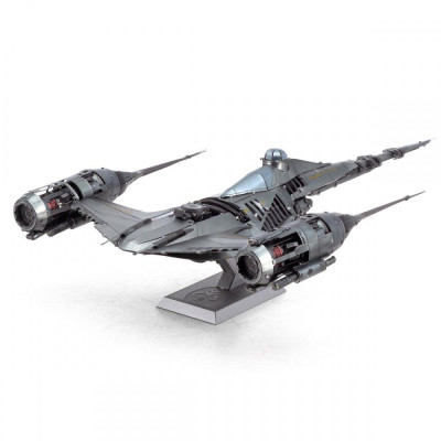 Metal Earth Luxusní ocelová stavebnice Star Wars The Mandalorean N-1 Starfighter