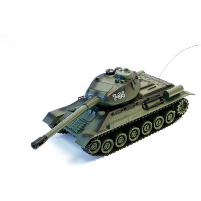 Bojující tank T34  2,4 GHz s infra dělem, bojující 1:28