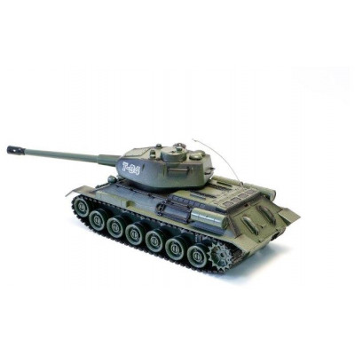 Bojující tank T34  2,4 GHz s infra dělem, bojující 1:28