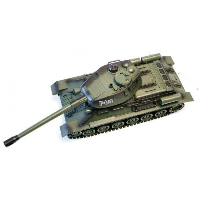 Bojující tank T34  2,4 GHz s infra dělem, bojující 1:28