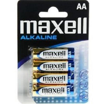 MAXELL AA LR6 1,5V/2100mAh Alkaline, blister 4ks