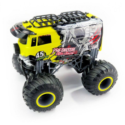 Big Wheel Cars 1:16 Predator Cross Country, 2,4 Ghz, 2WD, RTR, žlutá