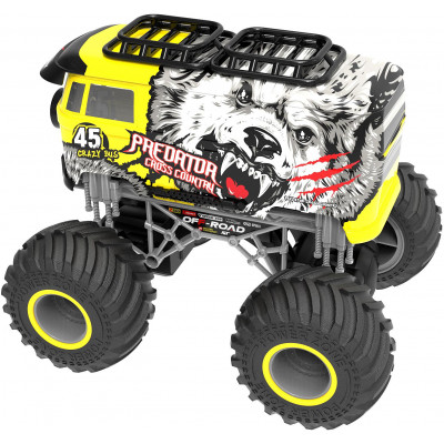 Big Wheel Cars 1:16 Predator Cross Country, 2,4 Ghz, 2WD, RTR, žlutá