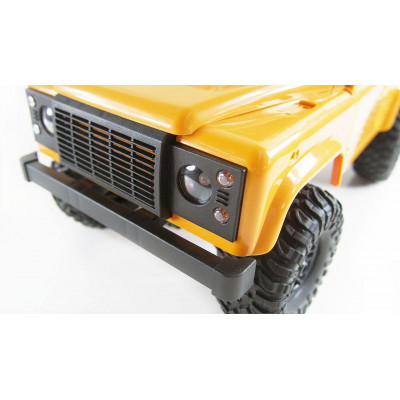 D90 Rock Crawler Defender 1:12, 4WD, 2,4 GHz, LED, 100% RTR, žlutá