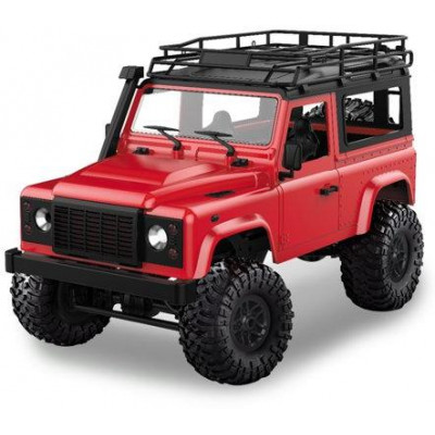 D90 Rock Crawler Defender 1:12, 4WD, 2,4 GHz, LED, 100% RTR, červená