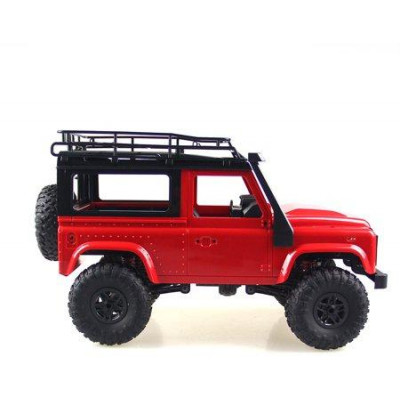 D90 Rock Crawler Defender 1:12, 4WD, 2,4 GHz, LED, 100% RTR, červená