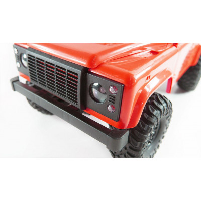 D90 Rock Crawler Defender 1:12, 4WD, 2,4 GHz, LED, 100% RTR, červená