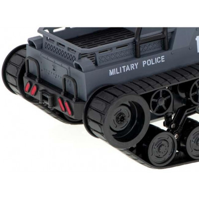 MILITARY POLICE pásové vozidlo 1:12, 2,4 GHz, RTR, šedá