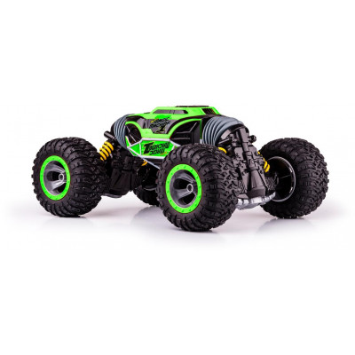 MAGIC MACHINE, oboustranný STUNT model, 1:10, 4WD, 2.4 GHz, 100% RTR, zelená