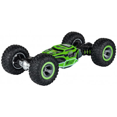 MAGIC MACHINE, oboustranný STUNT model, 1:10, 4WD, 2.4 GHz, 100% RTR, zelená