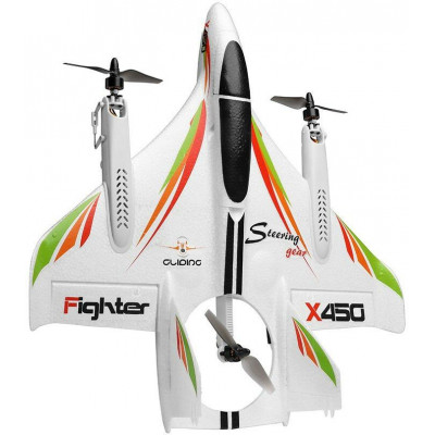 X450 Aviator 3D parallel Aerobatic VTOL s vertikálním startem